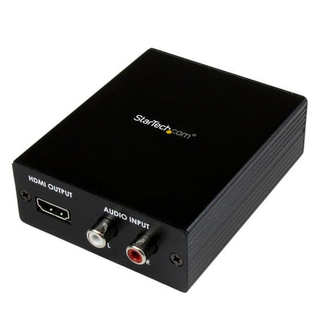 STARTECH Component (YPbPr) | VGA To HDMI Converter With Audio - PC to HDMI - resolutions up to 1080p (HDTV) and (PC) (VGA2HD2)