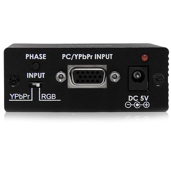 STARTECH Component (YPbPr) | VGA To HDMI Converter With Audio - PC to HDMI - resolutions up to 1080p (HDTV) and (PC) (VGA2HD2)