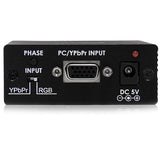 STARTECH Component (YPbPr) | VGA To HDMI Converter With Audio - PC to HDMI - resolutions up to 1080p (HDTV) and (PC) (VGA2HD2)