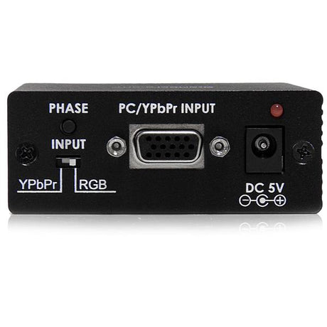 STARTECH Component (YPbPr) | VGA To HDMI Converter With Audio - PC to HDMI - resolutions up to 1080p (HDTV) and (PC) (VGA2HD2)