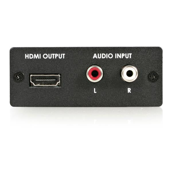 STARTECH Component (YPbPr) | VGA To HDMI Converter With Audio - PC to HDMI - resolutions up to 1080p (HDTV) and (PC) (VGA2HD2)