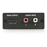 STARTECH Component (YPbPr) | VGA To HDMI Converter With Audio - PC to HDMI - resolutions up to 1080p (HDTV) and (PC) (VGA2HD2)