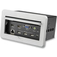 STARTECH Conference Table Connectivity Pop up Box with AV and Data Ports - HDMI | VGA | DisplayPort to 4K HDMI Output (BOX4HDECP2) (BOX4HDECP2)