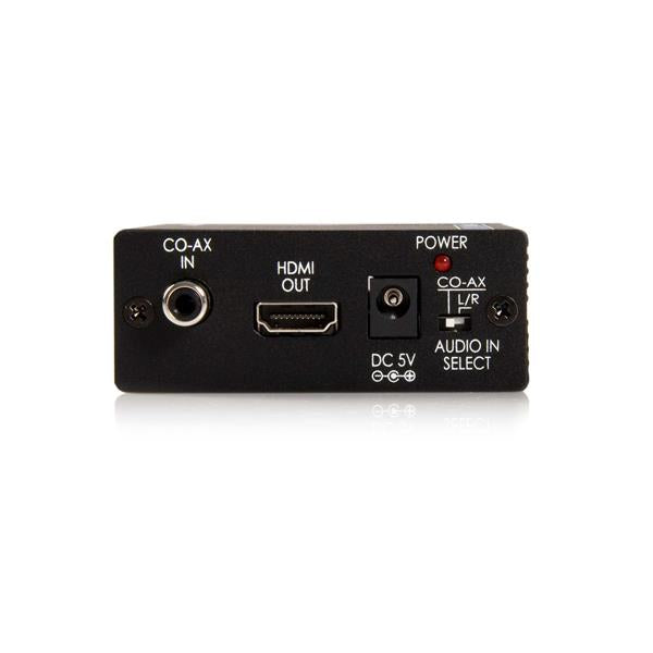 STARTECH Converge A|V Component with Audio to HDMI Format Converter - Video converter - HDMI ( HDCP ) (CPNTA2HDMI)