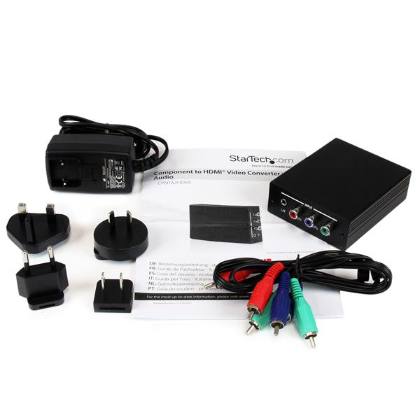 STARTECH Converge A|V Component with Audio to HDMI Format Converter - Video converter - HDMI ( HDCP ) (CPNTA2HDMI)