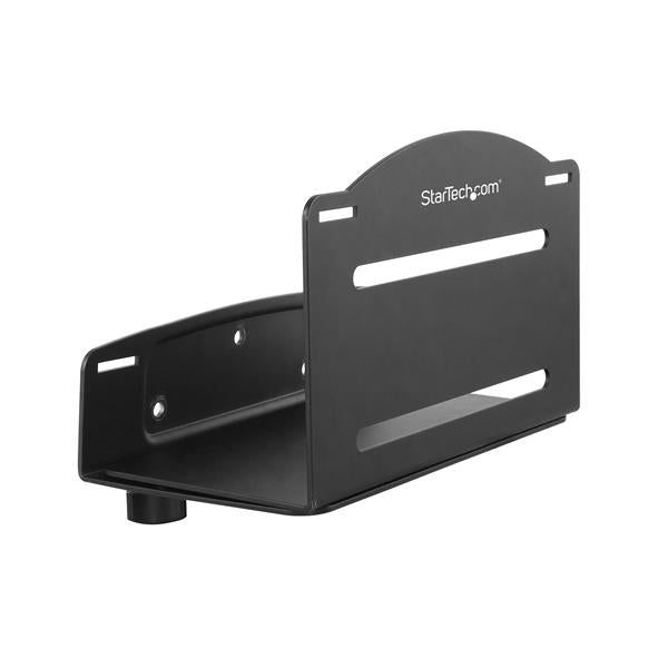 STARTECH CPU Mount - Adjustable Width 4.8in to 8.3in - Metal - Computer Wall Mount - PC Wall Mount - Computer Mounting Bracket (CPUWALLMNT)