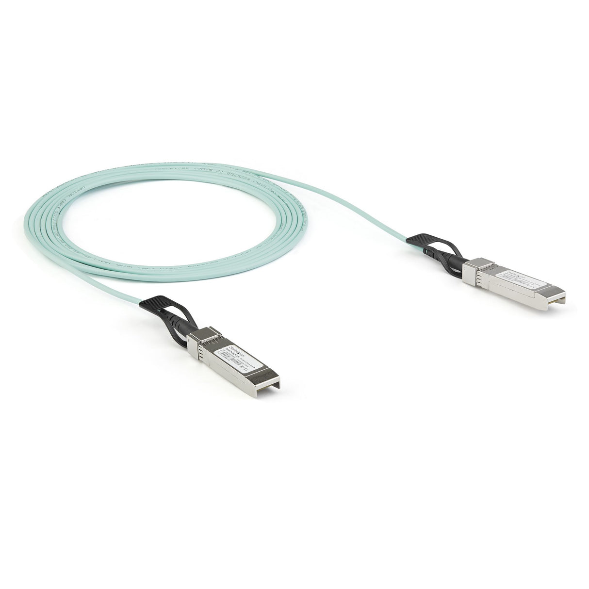 STARTECH Dell EMC AOC-SFP-10G-2M Compatible 2m|6.5ft 10G SFP+ to SFP+ AOC Cable - 10GbE SFP+ Active Optical Fiber - 10Gbps SFP Plus|Mini GBIC|Transceiver Module Cable - Z9100 (AOCSFP10G2ME) (AOCSFP10G2ME)
