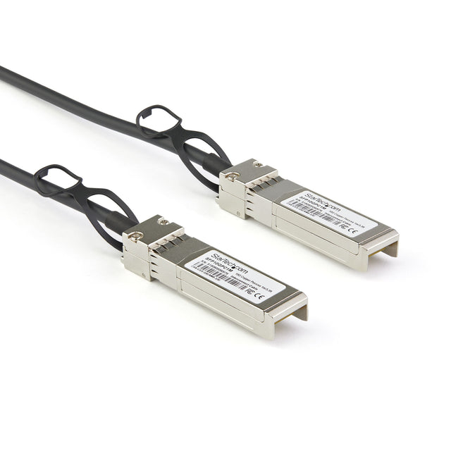 STARTECH Dell EMC DAC-SFP-10G-1M Compatible 1m 10G SFP+ to SFP+ Direct Attach Cable Twinax - 10GbE SFP+ Copper DAC 10 Gbps Low Power Passive Mini GBIC|Transceiver Module DAC (DACSFP10G1M) (DACSFP10G1M)