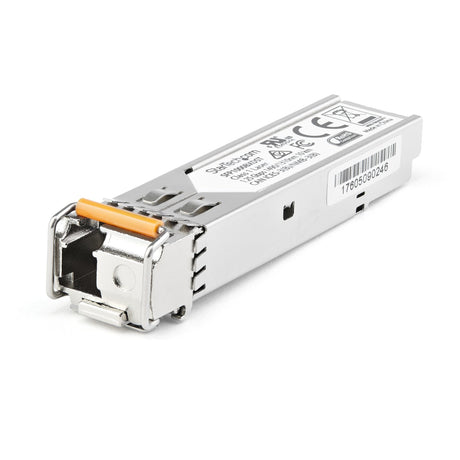 STARTECH Dell EMC SFP-1G-BX10-U Compatible SFP Module - 1000BASE-BX-U - 1 Gigabit Ethernet BiDi Fiber Single Strand SFP - LC 10km (SFP1GBX10UES) (SFP1GBX10UES)