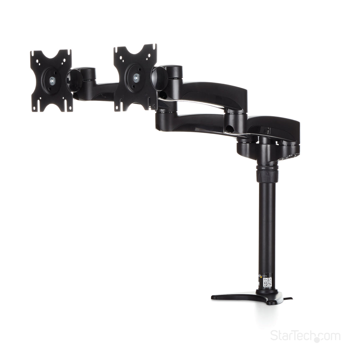 STARTECH Desk Mount Dual Monitor Arm - Articulating - Height Adjustable - Dual Monitor Mount - For VESA Monitors up to 24” (ARMDUAL) (ARMDUAL)