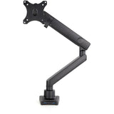 STARTECH Desk Mount Monitor Arm with 2x USB 3.0 ports - Slim Full Motion Adjustable Single Monitor VESA Mount up to 8kg Display - Ergonomic Articulating Arm - Desk Clamp|Grommet (ARMSLIM2USB3) (ARMSLIM2USB3)