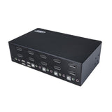 STARTECH DisplayPort KVM - 4 port - 4K 60Hz - Dual Monitor KVM - DisplayPort Switch - KVM DisplayPort - Desktop KVM Switch (SV431DPDDUA2) (SV431DPDDUA2)