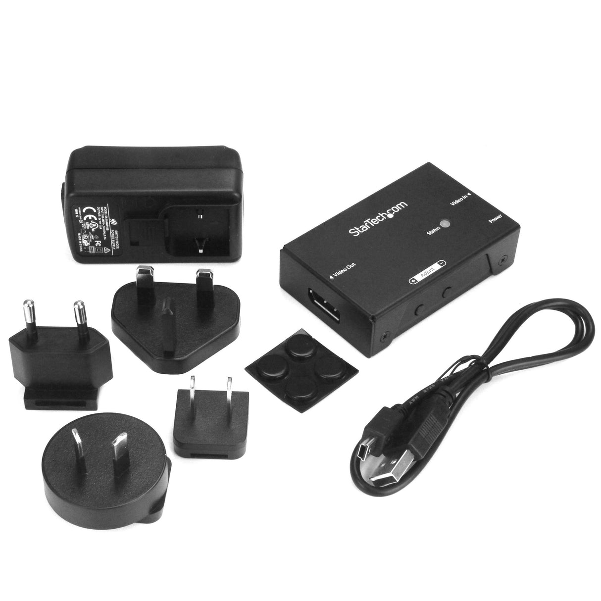STARTECH DisplayPort Signal Booster - DisplayPort to DisplayPort Video Signal Amplifier - 4K 60Hz DisplayPort Extender (DPBOOST) (DPBOOST)