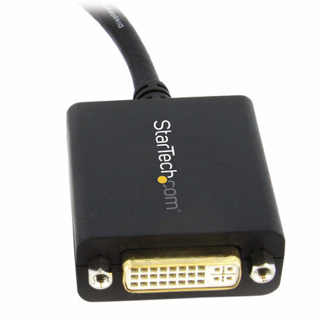 STARTECH DisplayPort to DVI Adapter - DisplayPort to DVI-D Adapter Video Converter 1080p - DP 1.2 to DVI Monitor|Display Cable Adapter Dongle - DP to DVI Adapter - Latching DP Connector (DP2DVI2) (DP2DVI2)