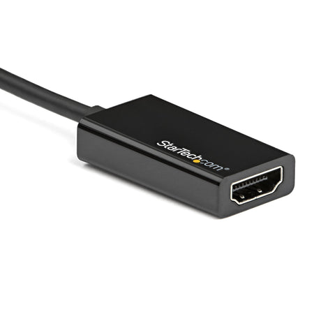 STARTECH DisplayPort to HDMI Adapter - 4K 60Hz Active DP 1.4 to HDMI 2.0 Video Converter - DP to HDMI Monitor|TV|Display Cable Adapter Dongle - Latching DP Connector (DP2HD4K60S) (DP2HD4K60S)