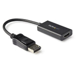 STARTECH DisplayPort to HDMI Adapter - 4K 60Hz HDR10 Active DisplayPort 1.4 to HDMI 2.0b Video Converter - 4K DP to HDMI Adapter Dongle for Monitor|Display|TV - Latching DP Connector (DP2HD4K60H) (DP2HD4K60H)