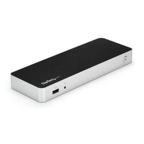 STARTECH Dual Monitor USB C Docking Station with 60W Power Delivery for Windows Laptops - USB C to HDMI or DVI Dock - USB 3.1 Gen 1 Type C Dock w| Charging - Thunderbolt 3 Compatible (MST30C2HHPD) (MST30C2HHPD)