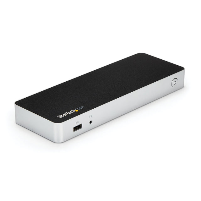 STARTECH Dual Monitor USB C Docking Station with 60W Power Delivery for Windows Laptops - USB C to HDMI or DVI Dock - USB 3.1 Gen 1 Type C Dock w| Charging - Thunderbolt 3 Compatible (MST30C2HHPD) (MST30C2HHPD)