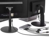 STARTECH Dual Monitor USB C Docking Station with 60W Power Delivery for Windows Laptops - USB C to HDMI or DVI Dock - USB 3.1 Gen 1 Type C Dock w| Charging - Thunderbolt 3 Compatible (MST30C2HHPD) (MST30C2HHPD)
