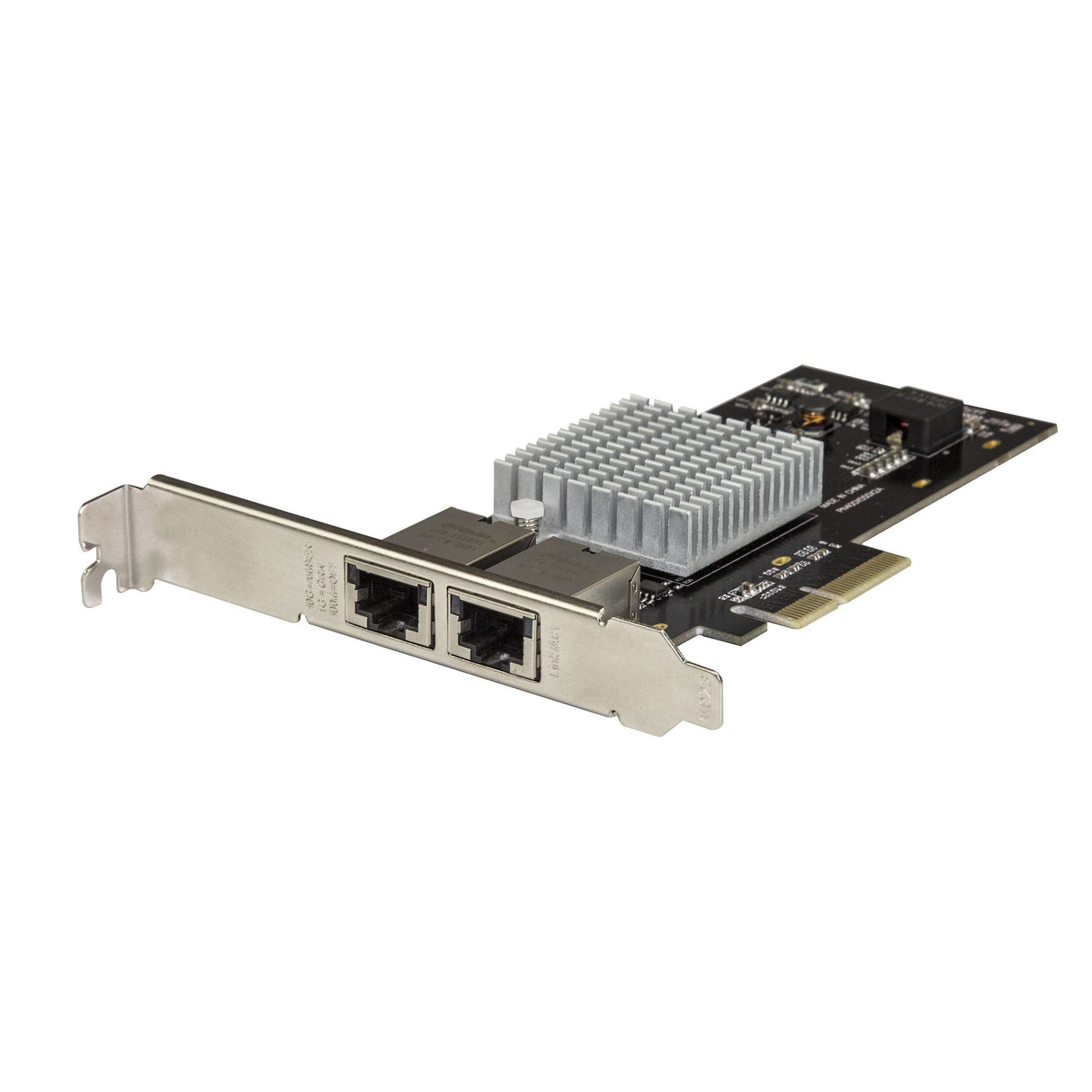 STARTECH Dual Port 10G PCIe Network Adapter Card - Intel-X550AT 10GBASE-T & NBASE-T PCI Express Network Interface Adapter 10|5|2.5|1GbE Multi Gigabit Ethernet 5 Speed NIC LAN Card (ST10GPEXNDPI) (ST10GPEXNDPI)
