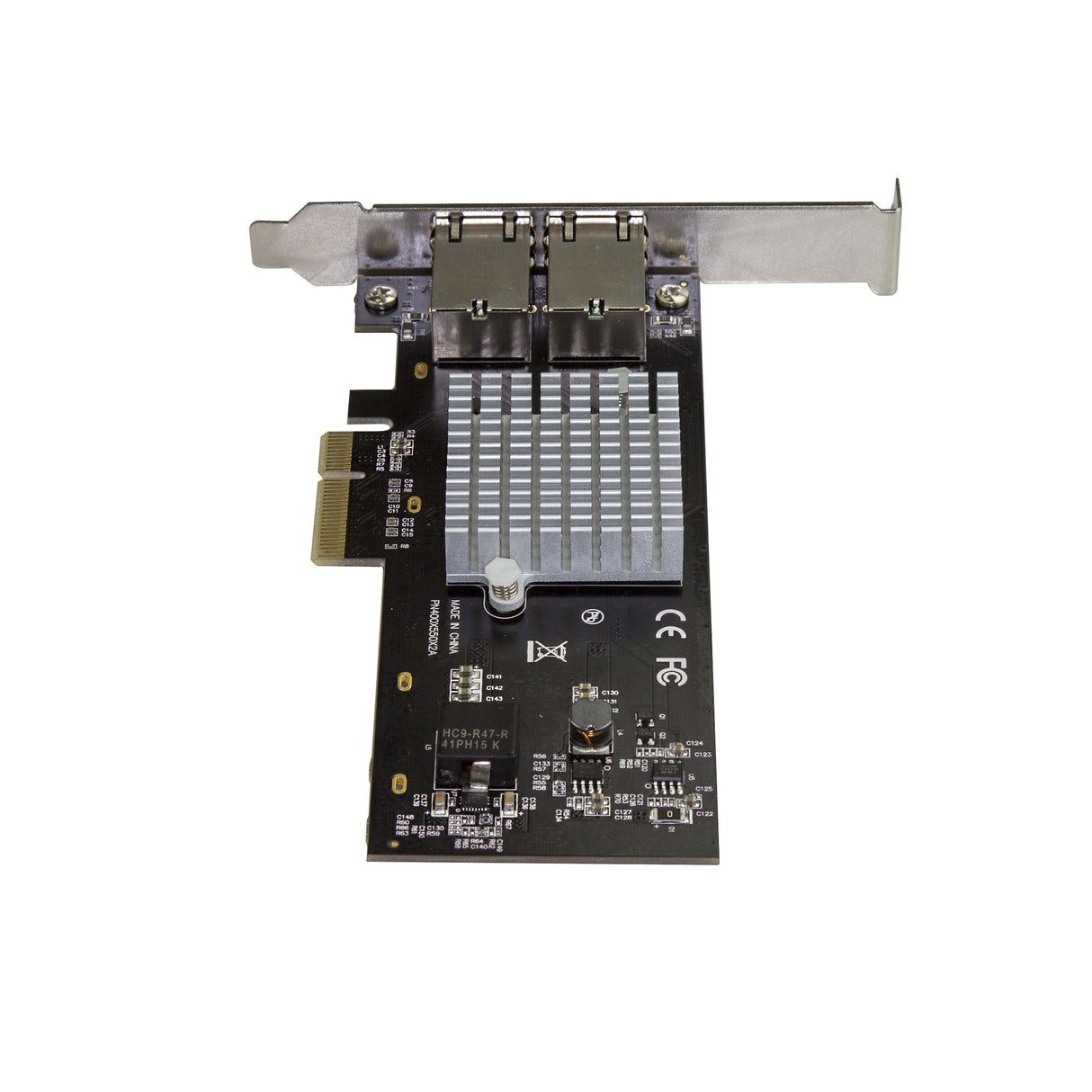 STARTECH Dual Port 10G PCIe Network Adapter Card - Intel-X550AT 10GBASE-T & NBASE-T PCI Express Network Interface Adapter 10|5|2.5|1GbE Multi Gigabit Ethernet 5 Speed NIC LAN Card (ST10GPEXNDPI) (ST10GPEXNDPI)