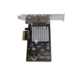STARTECH Dual Port 10G PCIe Network Adapter Card - Intel-X550AT 10GBASE-T & NBASE-T PCI Express Network Interface Adapter 10|5|2.5|1GbE Multi Gigabit Ethernet 5 Speed NIC LAN Card (ST10GPEXNDPI) (ST10GPEXNDPI)