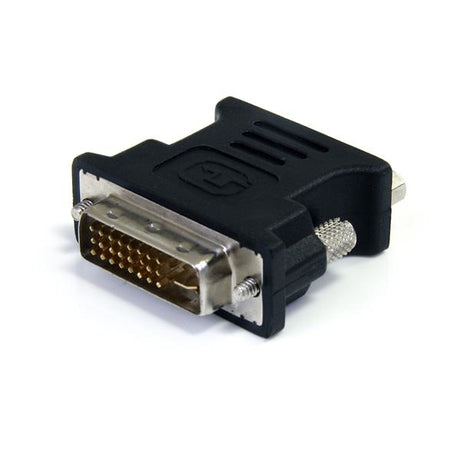 STARTECH DVI to VGA Cable Adapter - Black - M|F - DVI-I to VGA Converter Adapter (DVIVGAMFBK)
