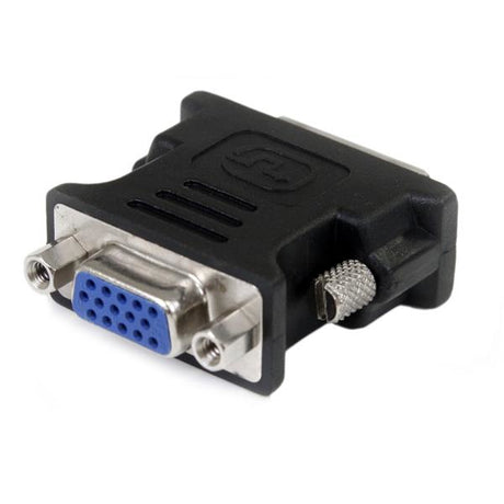STARTECH DVI to VGA Cable Adapter - Black - M|F - DVI-I to VGA Converter Adapter (DVIVGAMFBK)