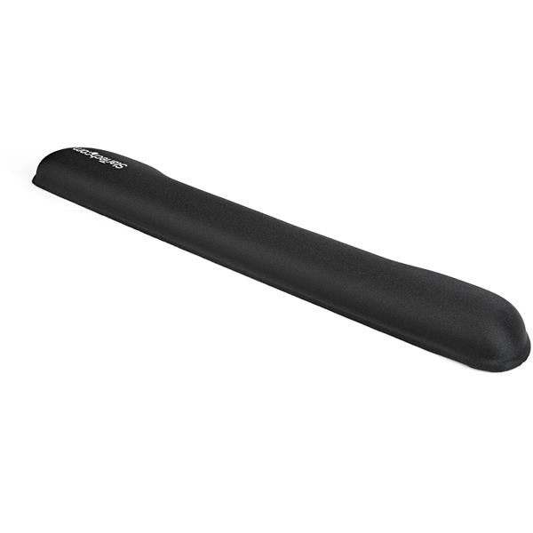 STARTECH Foam Keyboard Wrist Rest for Ergonomic Typing Support - Padded Non-Slip Keyboard Cushion - Laptop or Desktop Computer Keyboard Wrist | Hand & Arm Rest - Soft Black Nylon Rest Pad (WRSTRST) (WRSTRST)