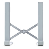 STARTECH Foldable Laptop Riser Stand | Portable Height Adjustable Ergonomic Laptop Stand | Ventilated Aluminum Frame Supports 22lb (10Kg) | Tilt|Raised|Angled Laptop|Tablet Stand (LAPTOP-RISER-BAR) (LAPTOP-RISER-BAR)