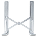 STARTECH Foldable Laptop Riser Stand | Portable Height Adjustable Ergonomic Laptop Stand | Ventilated Aluminum Frame Supports 22lb (10Kg) | Tilt|Raised|Angled Laptop|Tablet Stand (LAPTOP-RISER-BAR) (LAPTOP-RISER-BAR)