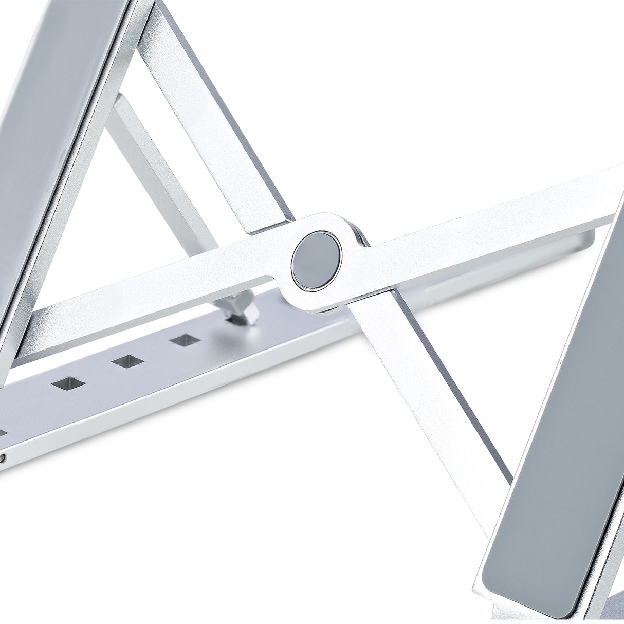 STARTECH Foldable Laptop Riser Stand | Portable Height Adjustable Ergonomic Laptop Stand | Ventilated Aluminum Frame Supports 22lb (10Kg) | Tilt|Raised|Angled Laptop|Tablet Stand (LAPTOP-RISER-BAR) (LAPTOP-RISER-BAR)
