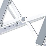 STARTECH Foldable Laptop Riser Stand | Portable Height Adjustable Ergonomic Laptop Stand | Ventilated Aluminum Frame Supports 22lb (10Kg) | Tilt|Raised|Angled Laptop|Tablet Stand (LAPTOP-RISER-BAR) (LAPTOP-RISER-BAR)