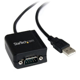 STARTECH FTDI USB to Serial Adapter DB9 with Optical Isolation - USB to Serial RS232 Adapter - FTDI USB Serial Adapter - 1-Port (ICUSB2321FIS)