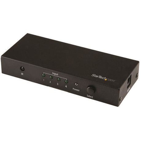 STARTECH HDMI 2.0 Switch - 4 Port - 4K 60Hz - HDMI Automatic Video Switch Box - Multi Port Hub w| 1 In 4 Out Functionality (VS421HD20) (VS421HD20)