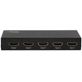 STARTECH HDMI 2.0 Switch - 4 Port - 4K 60Hz - HDMI Automatic Video Switch Box - Multi Port Hub w| 1 In 4 Out Functionality (VS421HD20) (VS421HD20)