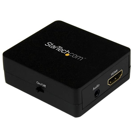 STARTECH HDMI Audio Extractor - HDMI to 3.5mm Audio Converter - 2.1 Stereo Audio - 1080p (HD2A)