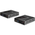 STARTECH HDMI KVM Extender over IP - 4K 30Hz HDMI 2.0 & USB over IP LAN or CAT5e|CAT6 Ethernet (100m|330ft) - Remote KVM Switch|Console Transmitter|Receiver Extender Kit (SV565HDIP) (SV565HDIP)