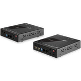 STARTECH HDMI KVM Extender over IP - 4K 30Hz HDMI 2.0 & USB over IP LAN or CAT5e|CAT6 Ethernet (100m|330ft) - Remote KVM Switch|Console Transmitter|Receiver Extender Kit (SV565HDIP) (SV565HDIP)