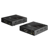 STARTECH HDMI KVM Extender over IP - 4K 30Hz HDMI 2.0 & USB over IP LAN or CAT5e|CAT6 Ethernet (100m|330ft) - Remote KVM Switch|Console Transmitter|Receiver Extender Kit (SV565HDIP) (SV565HDIP)