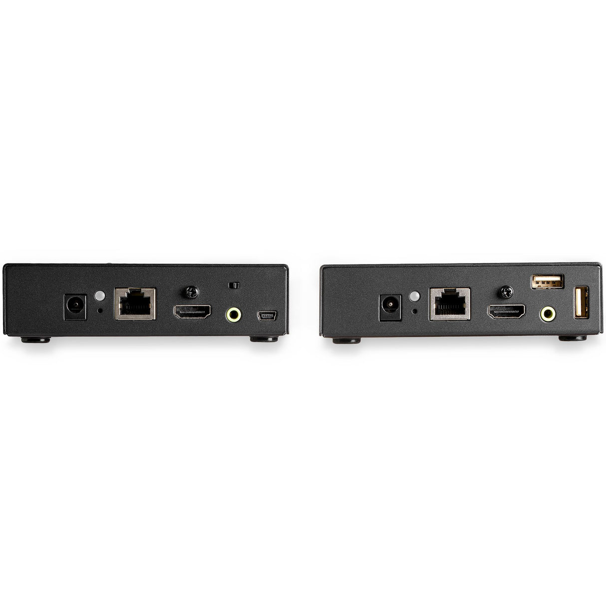 STARTECH HDMI KVM Extender over IP - 4K 30Hz HDMI 2.0 & USB over IP LAN or CAT5e|CAT6 Ethernet (100m|330ft) - Remote KVM Switch|Console Transmitter|Receiver Extender Kit (SV565HDIP) (SV565HDIP)