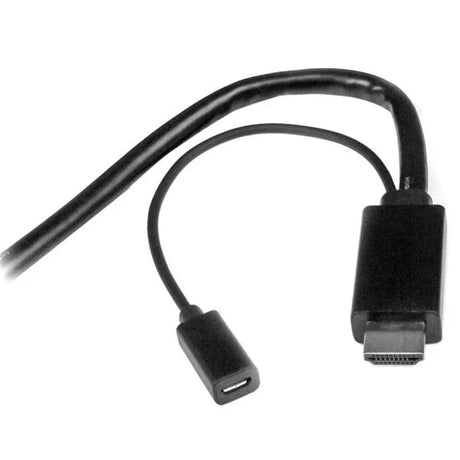 STARTECH HDMI | DisplayPort or Mini DisplayPort to HDMI Converter Cable - 2 m (6 ft.) (DPMDPHD2HD)