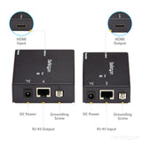 STARTECH HDMI over CAT5e | CAT6 Ethernet Extender with HDBaseT - 4K@115ft | 1080p@230ft - HDMI Video Transmitter and Receiver Kit w| POC (ST121HDBTE) (ST121HDBTE)