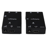 STARTECH HDMI Over CAT5e | CAT6 Extender with Power Over Cable - 165 ft (50m) HDMI Video|Audio Over Dual Ethernet Cable Extender (ST121SHD50) (ST121SHD50)