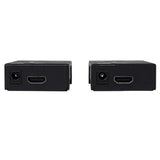 STARTECH HDMI Over CAT5e | CAT6 Extender with Power Over Cable - 165 ft (50m) HDMI Video|Audio Over Dual Ethernet Cable Extender (ST121SHD50) (ST121SHD50)