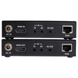 STARTECH HDMI over CAT6 Extender - 4K 60Hz - 330ft | 100m - IR Support - HDMI Balun - 4K Video over CAT6 (ST121HD20L) (ST121HD20L)