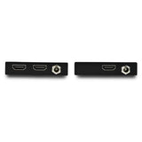 STARTECH HDMI over CAT6 Extender Kit - 4K 60Hz - HDMI Balun Kit - Signal up to 165 ft | 50m - HDR - 4:4:4 - 7.1 Audio Support (ST121HD20V) (ST121HD20V)