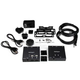 STARTECH HDMI over CAT6 Extender with 4-port USB Hub - Remote HDMI over CAT5 or CAT6 - 165 ft (50m) - 1080p (ST121USBHD)