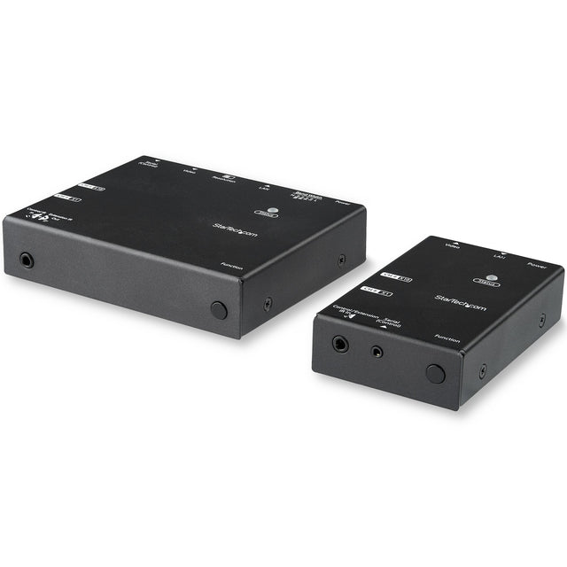 STARTECH HDMI Over IP Extender Kit - Advanced Compression - Transmitter & Receiver (ST12MHDLNHK) (ST12MHDLNHK)