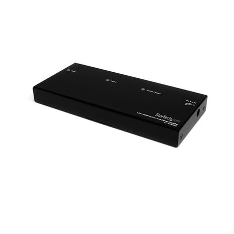 STARTECH HDMI Splitter 1 In 2 Out - 1080p - 2 Port - Signal Amplifier - Rugged - HDMI Multi Port - HDMI Audio Splitter (ST122HDMI2) (ST122HDMI2)
